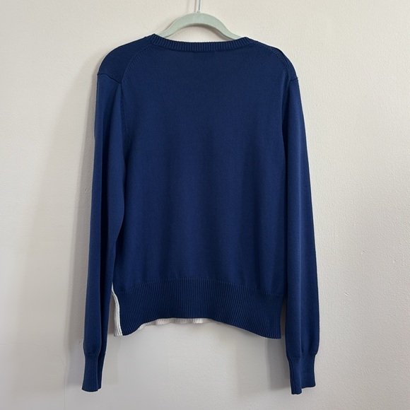 Coach 1941 Moonscape Crewneck Intarsia Sweater Sz L - Picture 9 of 9